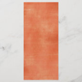 愛エレガント素朴の赤ちゃんシャワーのワイルドフラワー秋 メニュー (裏面)