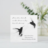 愛エレガント鳥との発表 招待状 (スタンド正面)