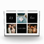 愛エレガント3写真記念 フォトブロック (正面)