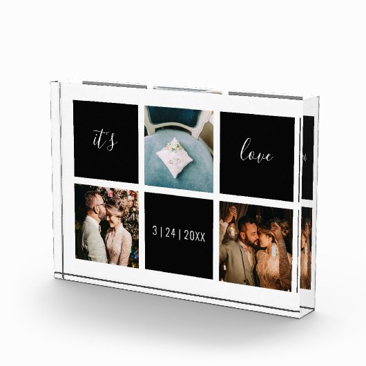 愛エレガント3写真記念 フォトブロック (右)