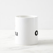 愛オアフ コーヒーマグカップ (中央)