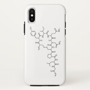 愛オキシトシンの化学式化学要素s iPhone x ケース