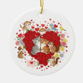 愛オーナメント セラミックオーナメント (正面)