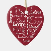 愛オーナメント セラミックオーナメント (右)