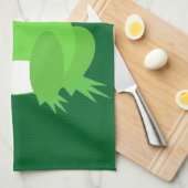 愛カエル キッチンタオル (四つ折り)