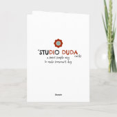 愛カスタマイズ満の大事な行事 カード (裏面)