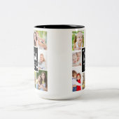 愛カスタムされる写真 ツートーンマグカップ (中央)