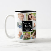 愛カスタムされる写真 ツートーンマグカップ (左)