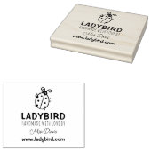 愛カスタムで手作りのかわいいラディバード ラバースタンプ (押印)