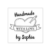 愛カスタムで手作りのビジネスロゴ ラバースタンプ (インプリント)