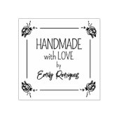 愛カスタムで手作り,フローラ ラバースタンプ (インプリント)