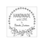 愛カスタムで手作り,フローラ ラバースタンプ (インプリント)