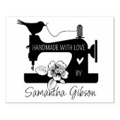 愛カスタムで手作り，裁縫ビジネス，大 ラバースタンプ (インプリント)