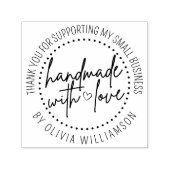 愛カスタムで手作りThank You Small Business セルフインキングスタンプ (デザイン)