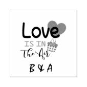 愛カスタムの情が漂う ラバースタンプ (インプリント)