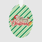 愛カスタムらしい剥ぎ取りクリスマスボモダンックス オーナメント (裏面)