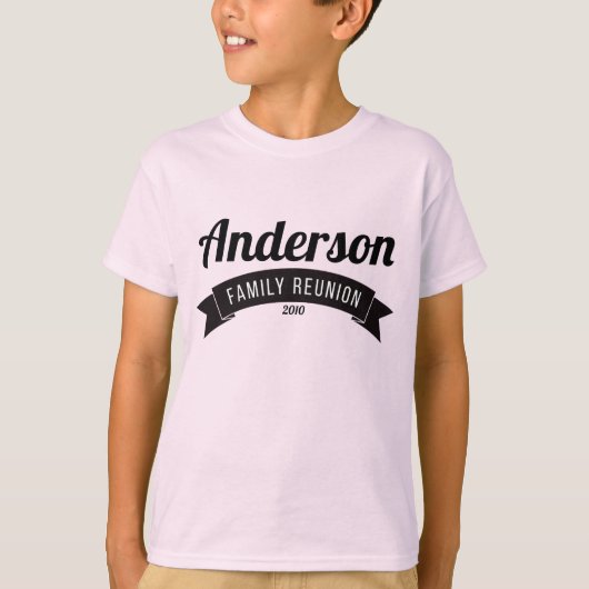 愛カスタムを集める家族会は個人化なります Tシャツ (正面)