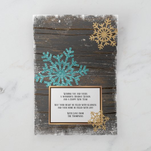 愛カスタム季節のごあいさつ シーズンカード (内部)