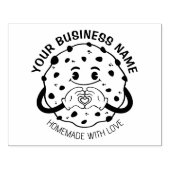 愛カスタム小企業と自家製 ラバースタンプ (インプリント)