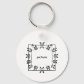 愛カスタム者のためのギフトキーチェーン キーホルダー (裏面)