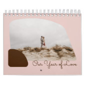 愛カスタム1周年記念の年を彩る カレンダー (カバー)