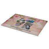 愛カスタム4モダンフォトコラージュ カッティングボード (角)