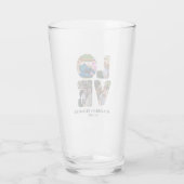 愛カスタム4モダンフォトコラージュ タンブラーグラス (裏面)