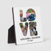 愛カスタム4モダンフォトコラージュ フォトプラーク (正面)