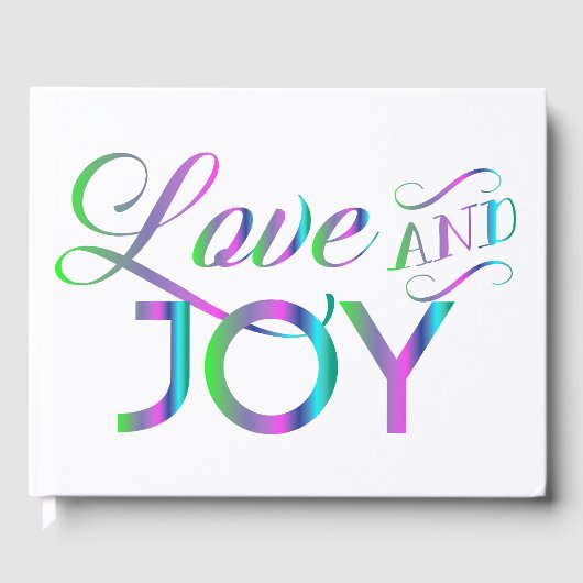 愛カラフルと喜び ゲストブック (正面)