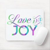 愛カラフルと喜び マウスパッド (マウス)