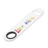 愛カラフルのクリエイティブデザインが勝利 スピード栓抜き (正面アングル)