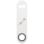 愛カラフルのクリエイティブデザインが勝利 スピード栓抜き (裏面)