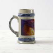 愛カラフルのドラゴン ビールジョッキ (左)