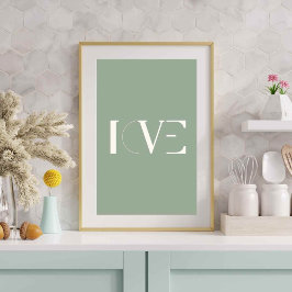 愛カラフルのポスター ポスター