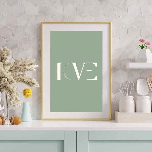 愛カラフルのポスター ポスター