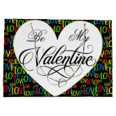 愛カラフルの言葉 ラージペーパーバッグ (裏面)