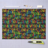 愛カラフルの言葉 薄葉紙 (クラフト)