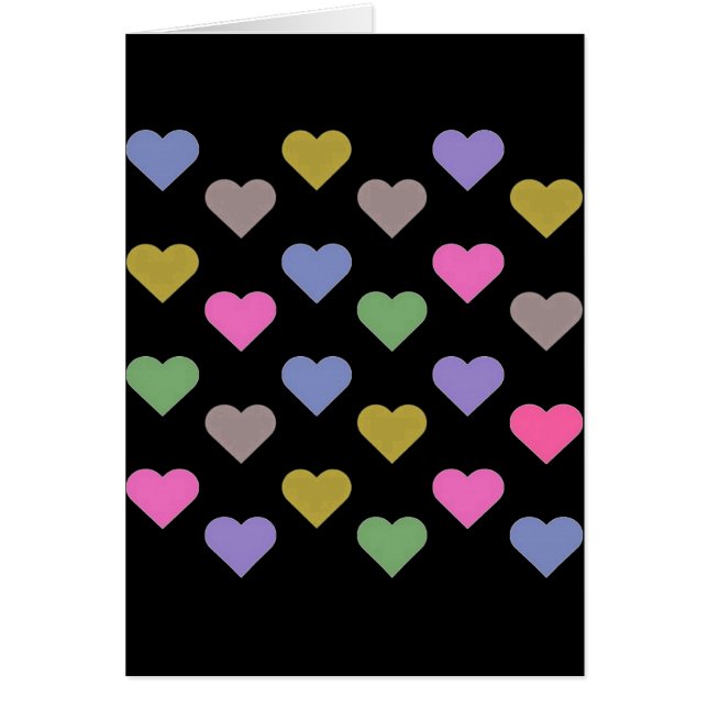 愛カラフルハート (正面)