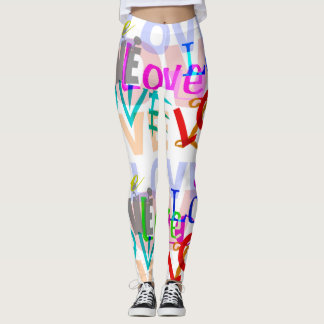 愛カラフルレギンス レギンス