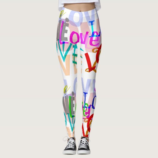 愛カラフルレギンス レギンス (正面)