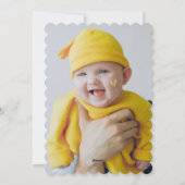 愛カラフル平和の喜びとベビーキス手紙 シーズンカード (裏面)