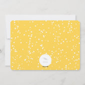 愛カラフル平和の喜びとベビーキス手紙 シーズンカード (裏面)