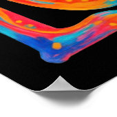 愛カラフル語 ポスター (角)