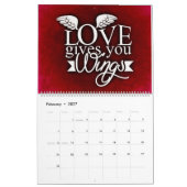 愛カレンダーの力 カレンダー (2月 2027)