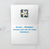 愛カードとのハッピーバースデー カード (内部)