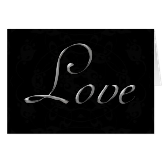 愛カード (正面横)