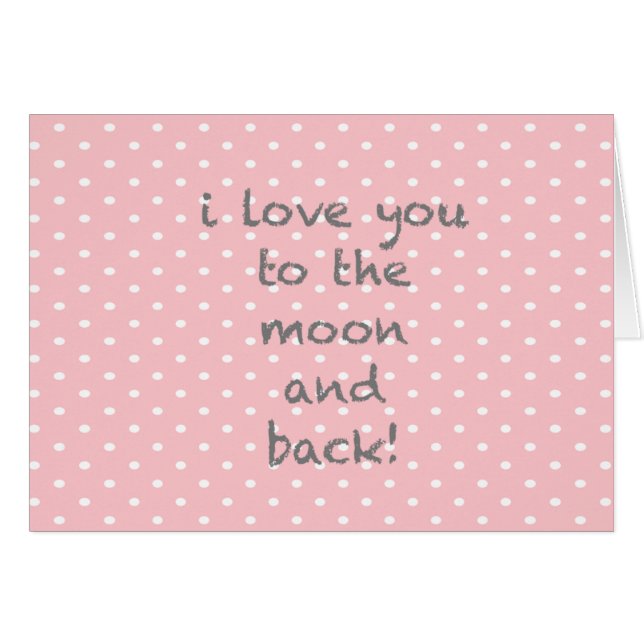 愛カード (正面横)