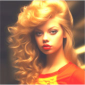 愛ガール シール (正面)