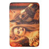 愛ガール バスマット (正面縦)