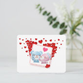 愛キスをするのハート シーズンカード (スタンド正面)